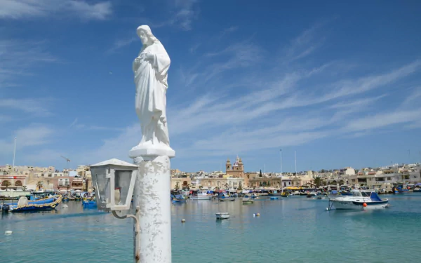 man made Marsaxlokk HD Desktop Wallpaper | Background Image