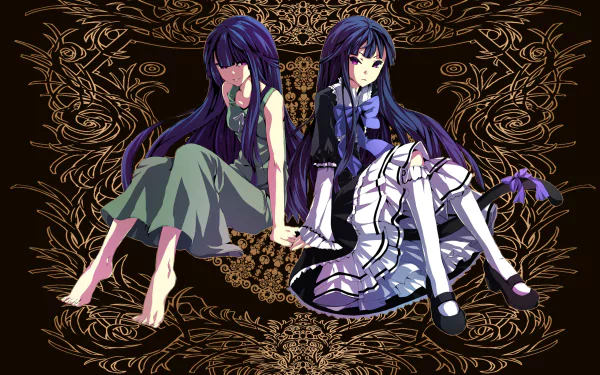 Frederica Bernkastel Furude Rika Anime Higurashi When They Cry HD Desktop Wallpaper | Background Image