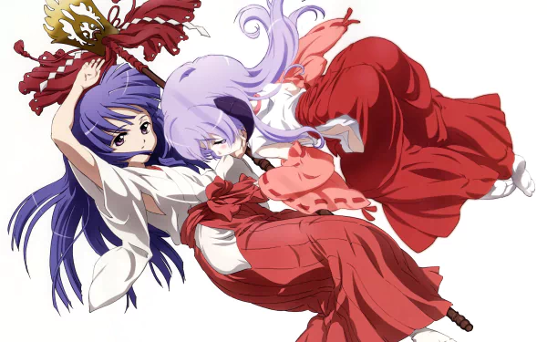 Furude Hanyū Furude Rika Anime Higurashi When They Cry HD Desktop Wallpaper | Background Image