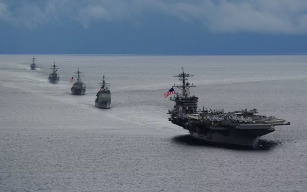 warship aircraft carrier military USS Theodore Roosevelt (CVN-71) HD Desktop Wallpaper | Background Image