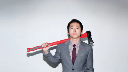 Celebrity Steven Yeun HD Desktop Wallpaper | Background Image