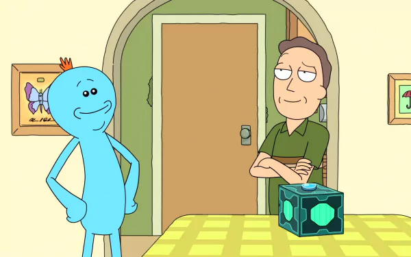 Mr. Meeseeks (Rick and Morty) Jerry Smith TV Show Rick and Morty HD Desktop Wallpaper | Background Image