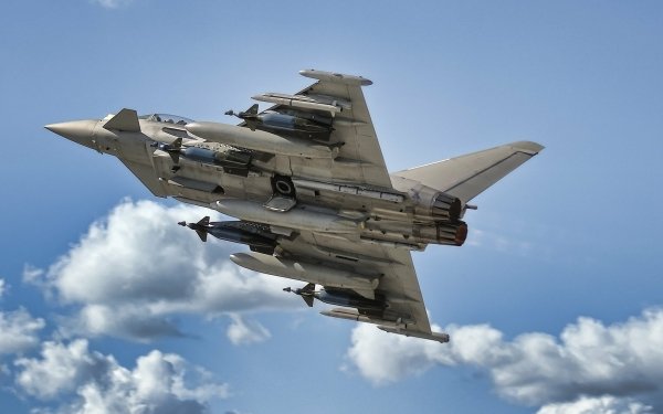 Military Eurofighter Typhoon Jet Fighters HD Wallpaper | Background Image