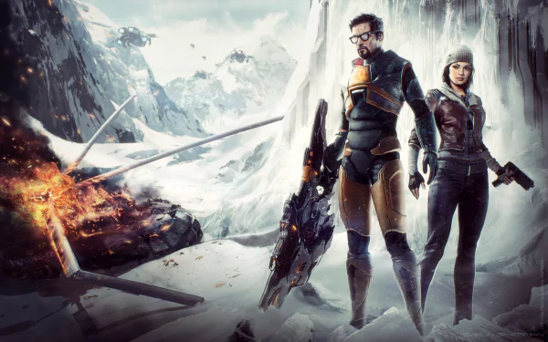 Gordon Freeman Alyx Vance video game Half-Life 2 Half-Life 2 HD Desktop Wallpaper | Background Image