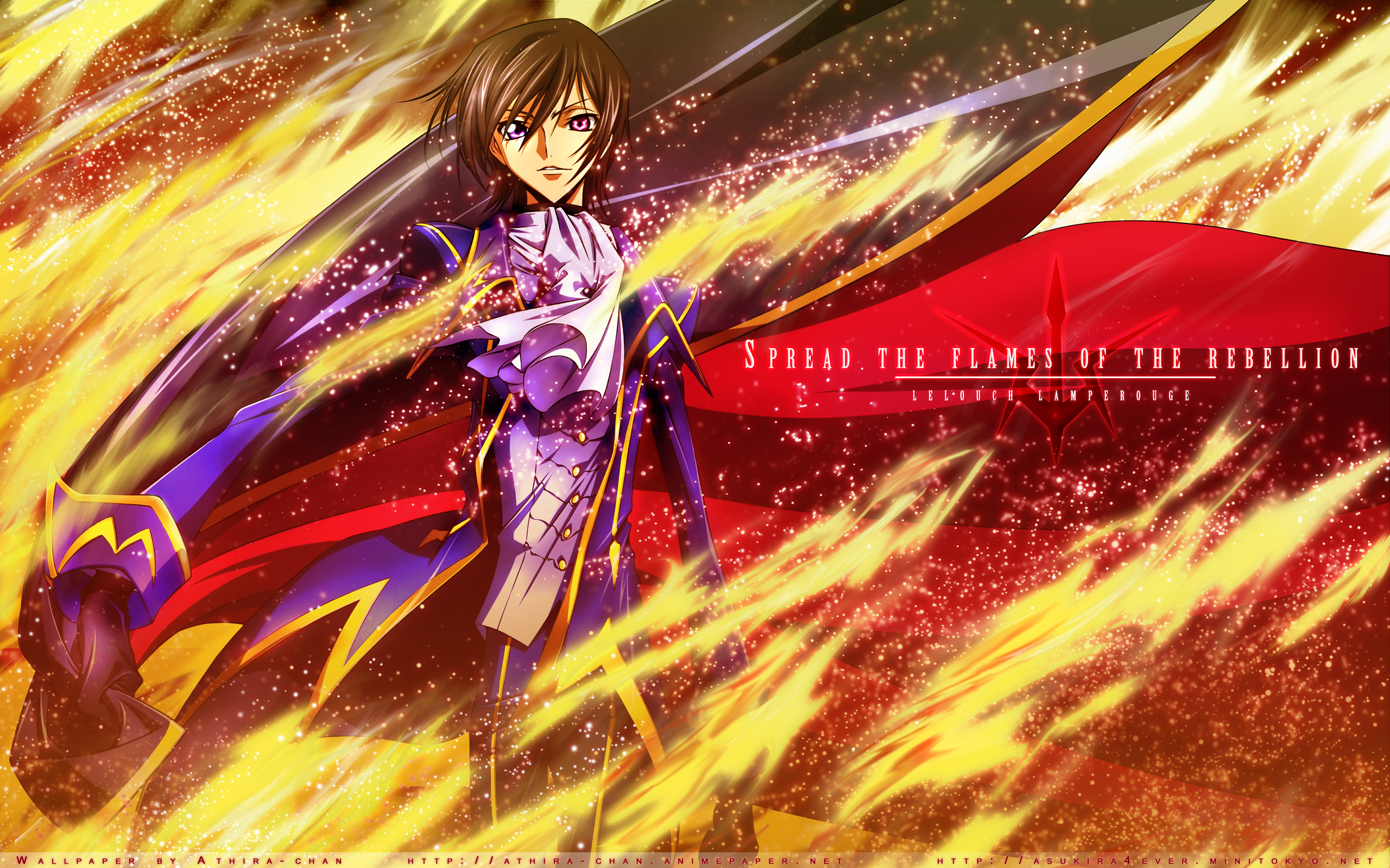 4K HD Wallpaper] Code Geass: Lelouch of the Rebellion — Lelouch Lamperouge「ルルーシュ・ランペルージ」