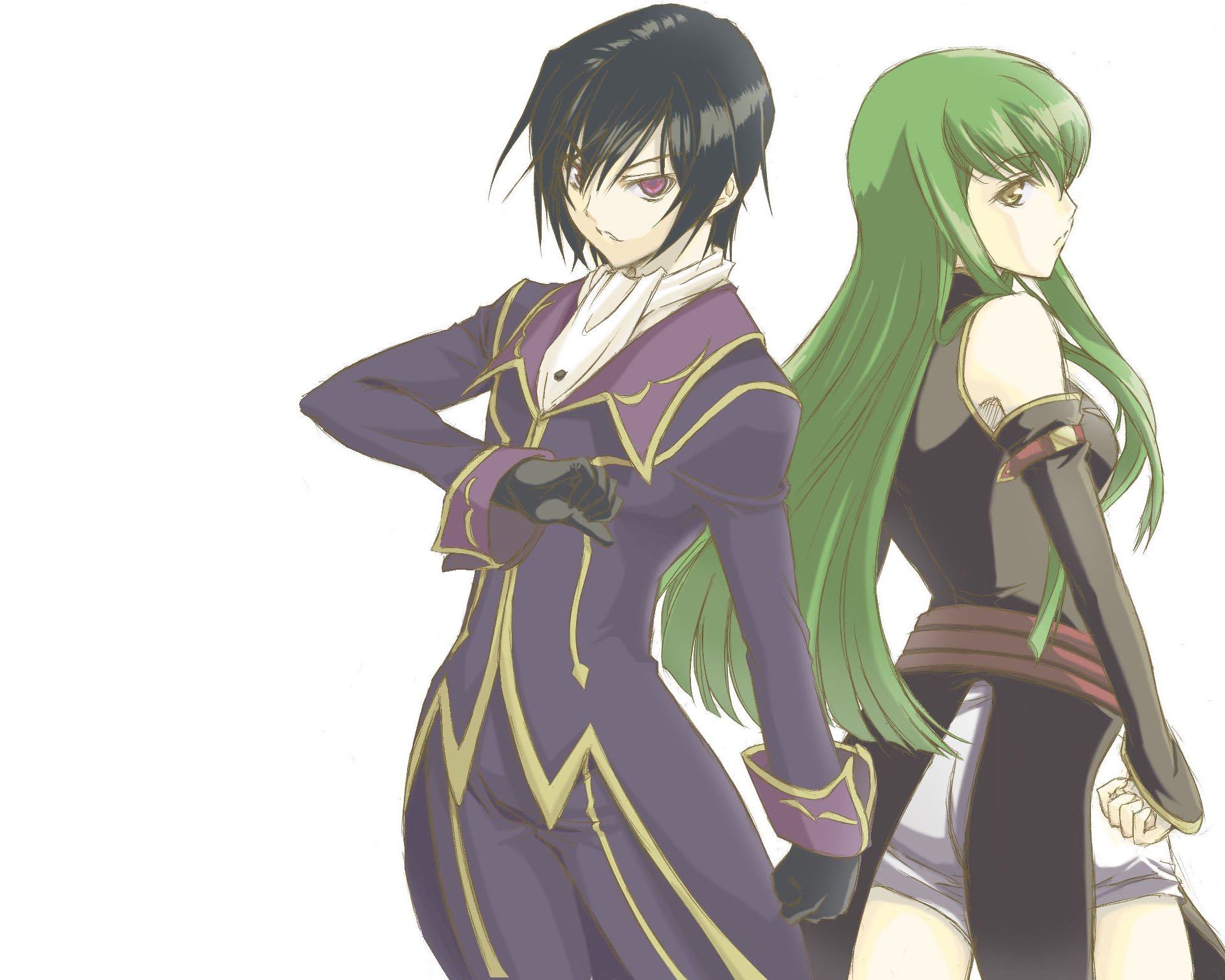Download Lelouch Lamperouge C.C. (Code Geass) Anime Code Geass HD ...