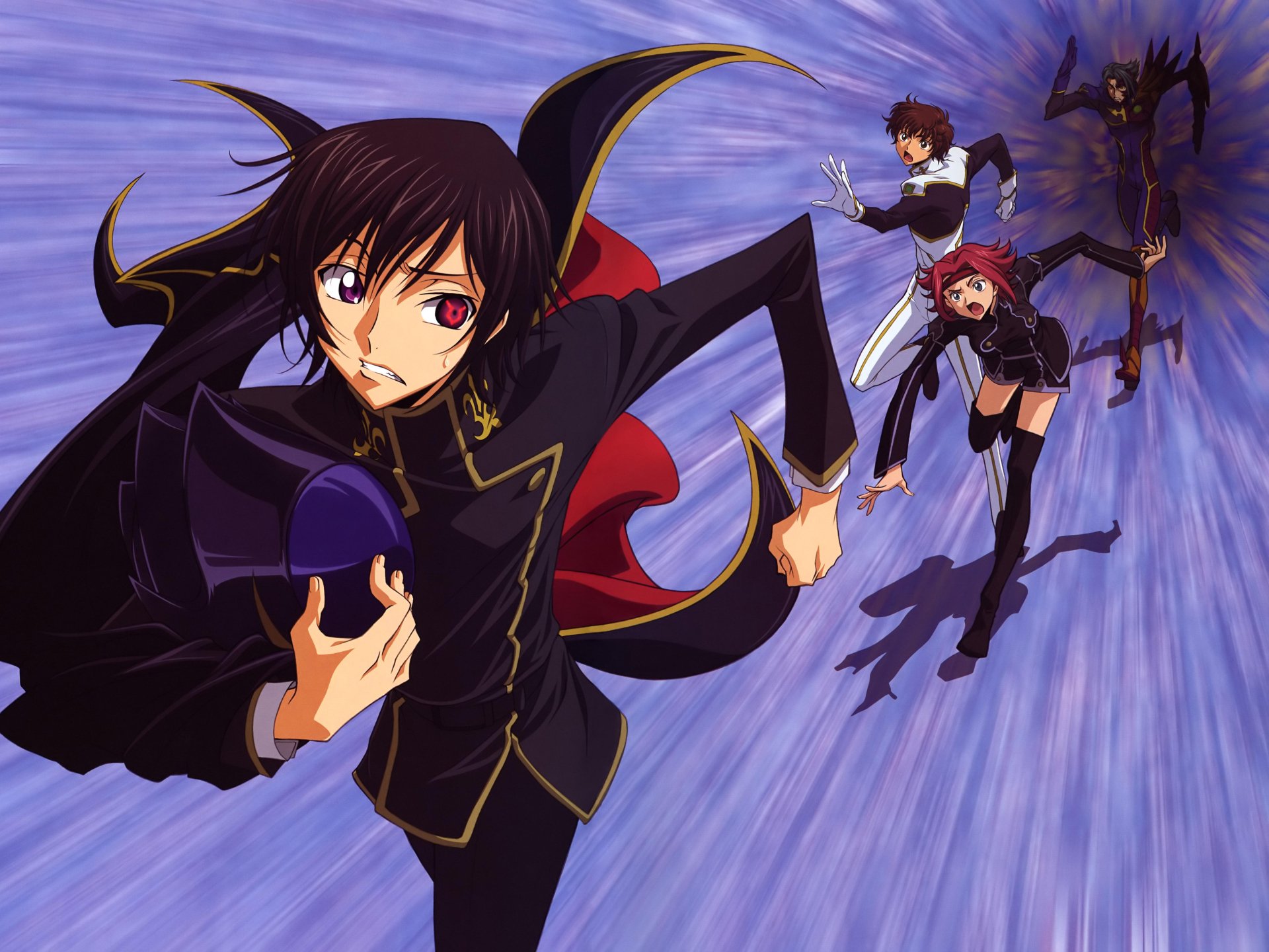 Download Jeremiah Gottwald Lelouch Lamperouge Suzaku Kururugi Kallen Kōzuki Anime Code Geass 4k