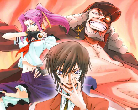 Euphemia Li Britannia Charles Zi Britannia Lelouch Lamperouge Anime Code Geass HD Desktop Wallpaper | Background Image