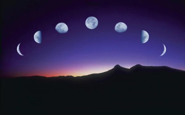 nature moon HD Desktop Wallpaper | Background Image