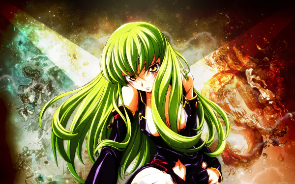 green hair C.C. (Code Geass) Anime Code Geass HD Desktop Wallpaper | Background Image