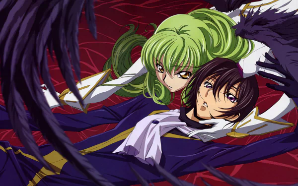 Suzaku Kururugi C.C. (Code Geass) Anime Code Geass HD Desktop Wallpaper | Background Image