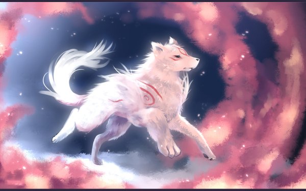 Video Game Ōkami Wolf HD Wallpaper | Background Image