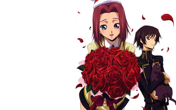 Arthur (Code Geass) Lelouch Lamperouge Kallen Kōzuki Anime Code Geass HD Desktop Wallpaper | Background Image