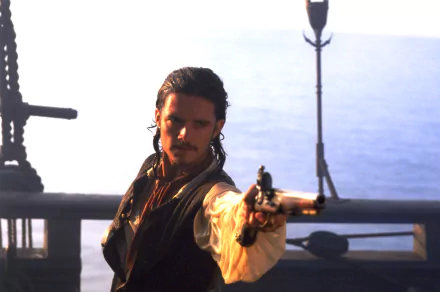 Will Turner Orlando Bloom movie Pirates Of The Caribbean: The Curse Of The Black Pearl HD Desktop Wallpaper | Background Image