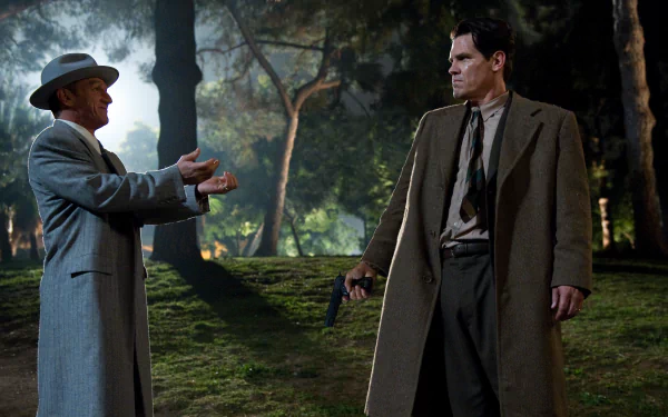 Josh Brolin Sean Penn movie Gangster Squad HD Desktop Wallpaper | Background Image
