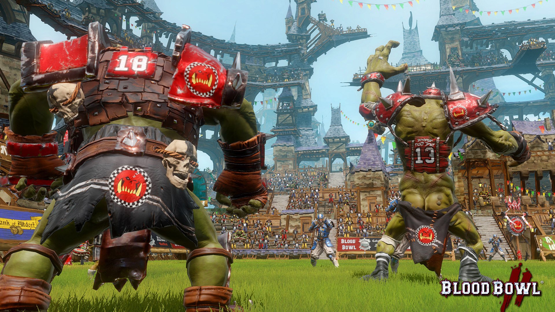 Download Video Game Blood Bowl 2 HD Wallpaper