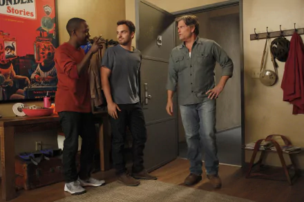 Nick Miller Jake Johnson Winston Bishop Lamorne Morris TV Show New Girl HD Desktop Wallpaper | Background Image