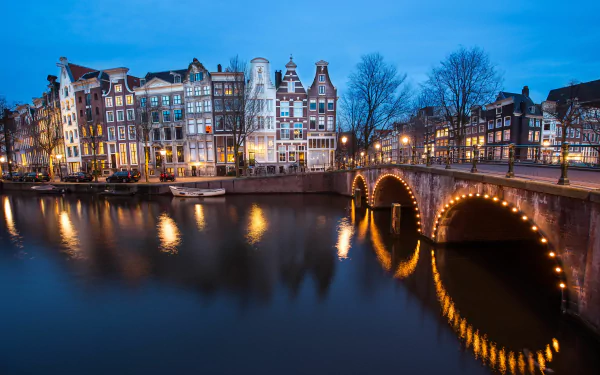 man made Amsterdam HD Desktop Wallpaper | Background Image