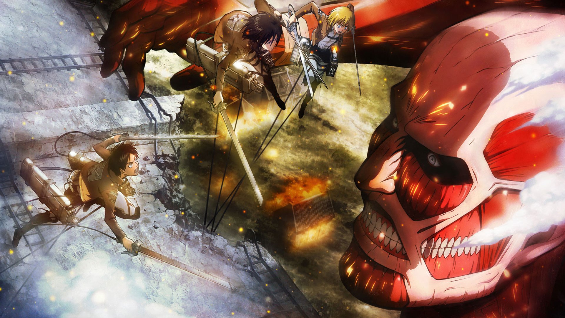 Attack On Titan Full HD Wallpaper and Background Image  