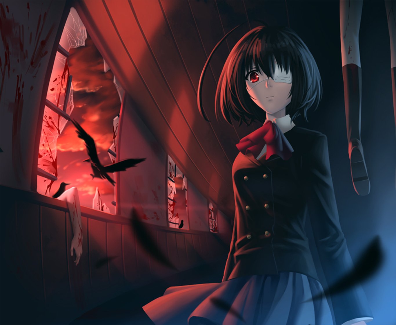 Another | Anime wallpaper, Dark anime, Anime