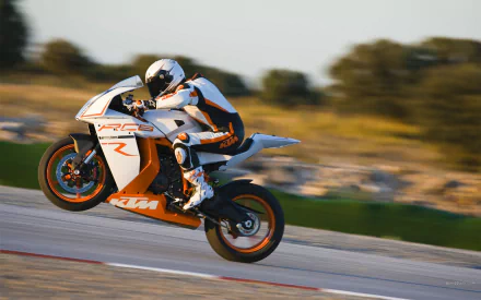 vehicle KTM RC8 HD Desktop Wallpaper | Background Image