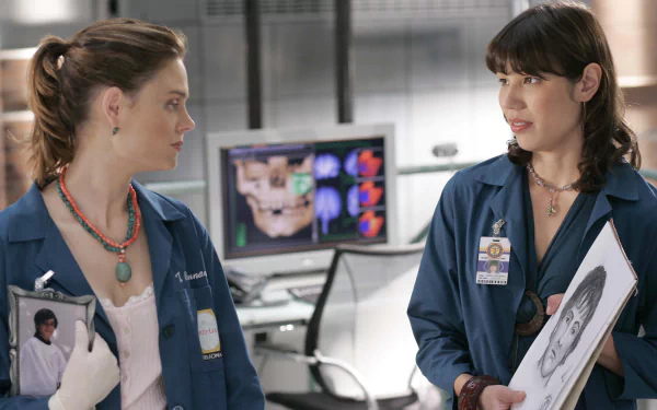 Angela Montenegro Michaela Conlin Emily Deschanel Temperance Brennan TV Show bones HD Desktop Wallpaper | Background Image