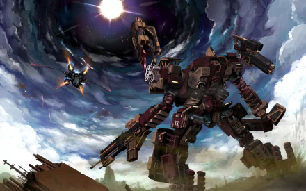 video game armored core HD Desktop Wallpaper | Background Image