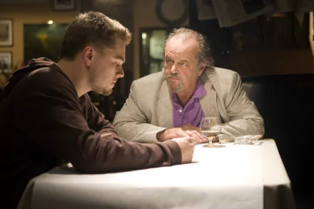 Jack Nicholson Leonardo Dicaprio movie The Departed HD Desktop Wallpaper | Background Image