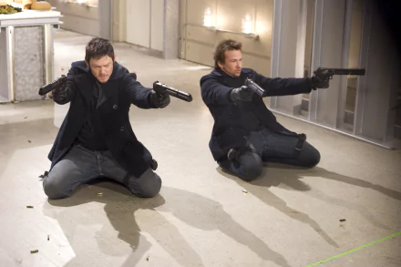 Sean Patrick Flanery Norman Reedus movie The Boondock Saints HD Desktop Wallpaper | Background Image