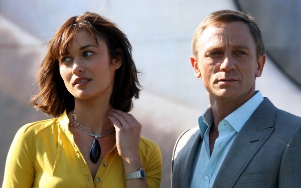 Movie Quantum Of Solace Olga Kurylenko Daniel Craig Camille Montes James Bond HD Wallpaper | Background Image