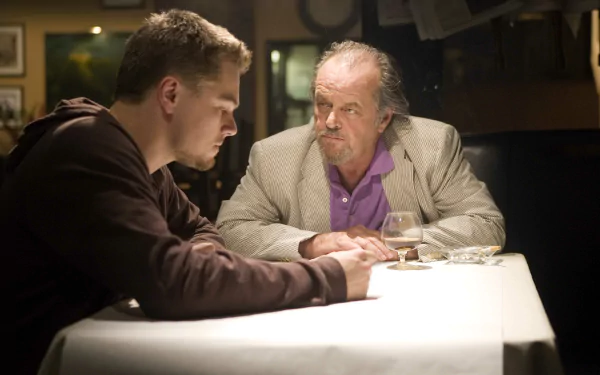 Jack Nicholson Leonardo Dicaprio movie The Departed HD Desktop Wallpaper | Background Image