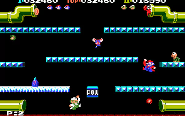 video game Mario Bros. HD Desktop Wallpaper | Background Image