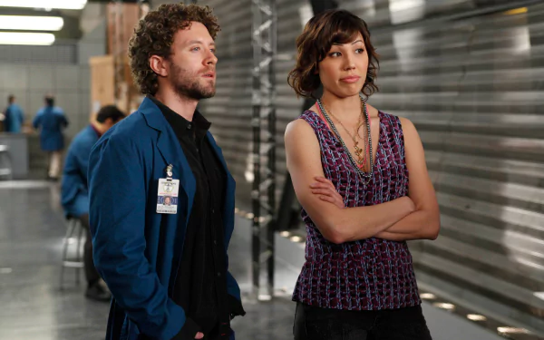 Jack Hodgins T.J. Thyne Angela Montenegro Michaela Conlin TV Show bones HD Desktop Wallpaper | Background Image