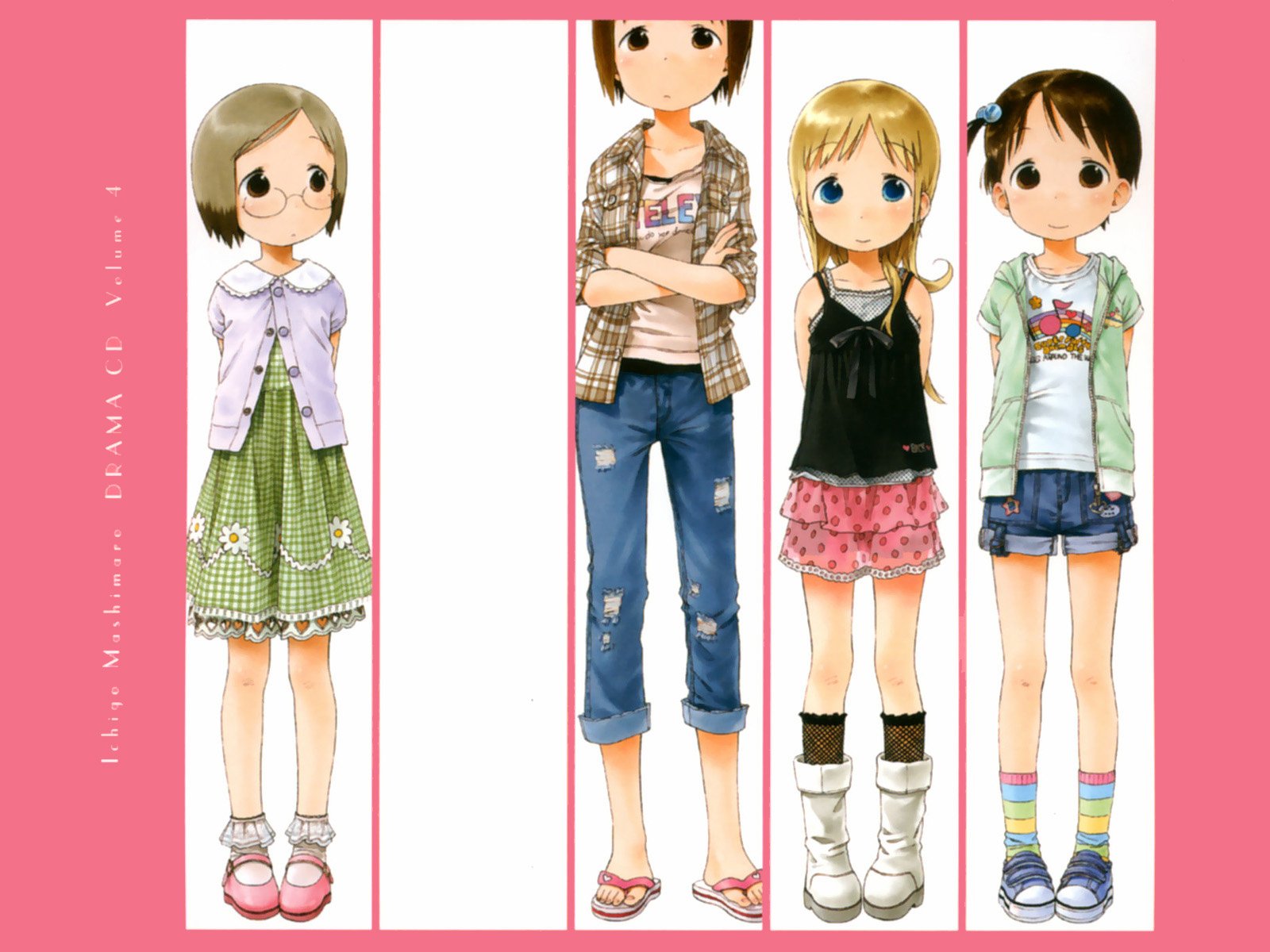 Download Anime Strawberry Marshmallow Wallpaper
