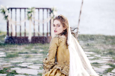 Elizabeth Swann Keira Knightley actress movie Pirates Of The Caribbean: Dead Man's Chest HD Desktop Wallpaper | Background Image