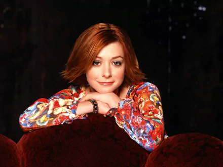 Celebrity Alyson Hannigan HD Desktop Wallpaper | Background Image