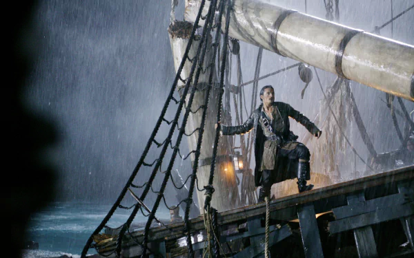 Will Turner Orlando Bloom movie Pirates Of The Caribbean: Dead Man's Chest HD Desktop Wallpaper | Background Image