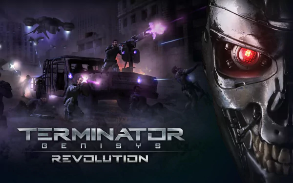 video game Terminator Genisys: Revolution HD Desktop Wallpaper | Background Image