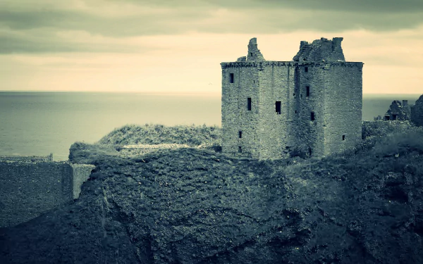 man made dunnottar castle HD Desktop Wallpaper | Background Image
