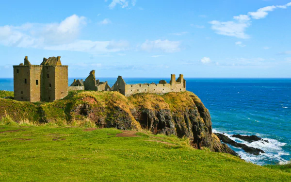 man made dunnottar castle HD Desktop Wallpaper | Background Image