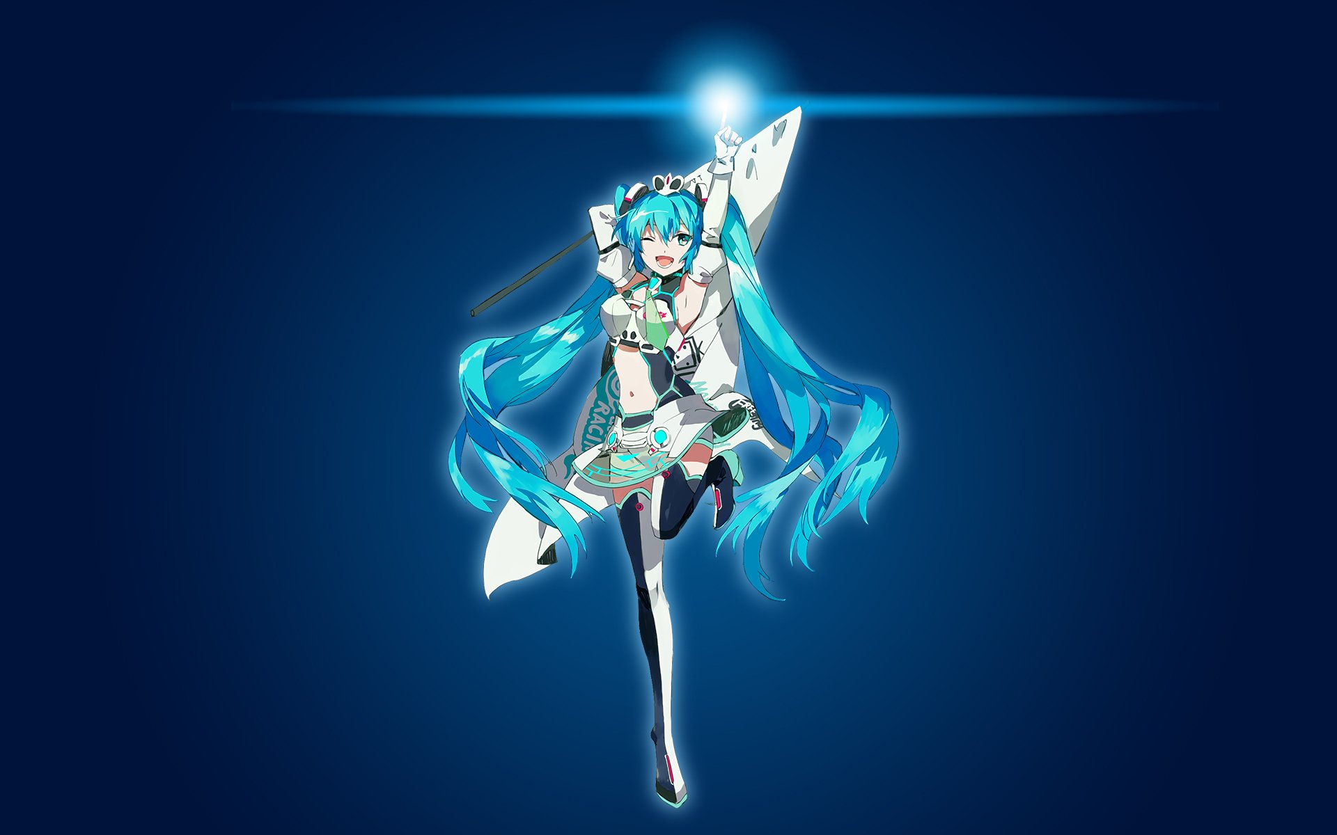 Download Hatsune Miku Anime Vocaloid HD Wallpaper