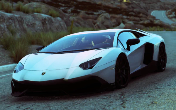 vehicle Lamborghini Aventador LP 720-4 50º Anniversario HD Desktop Wallpaper | Background Image