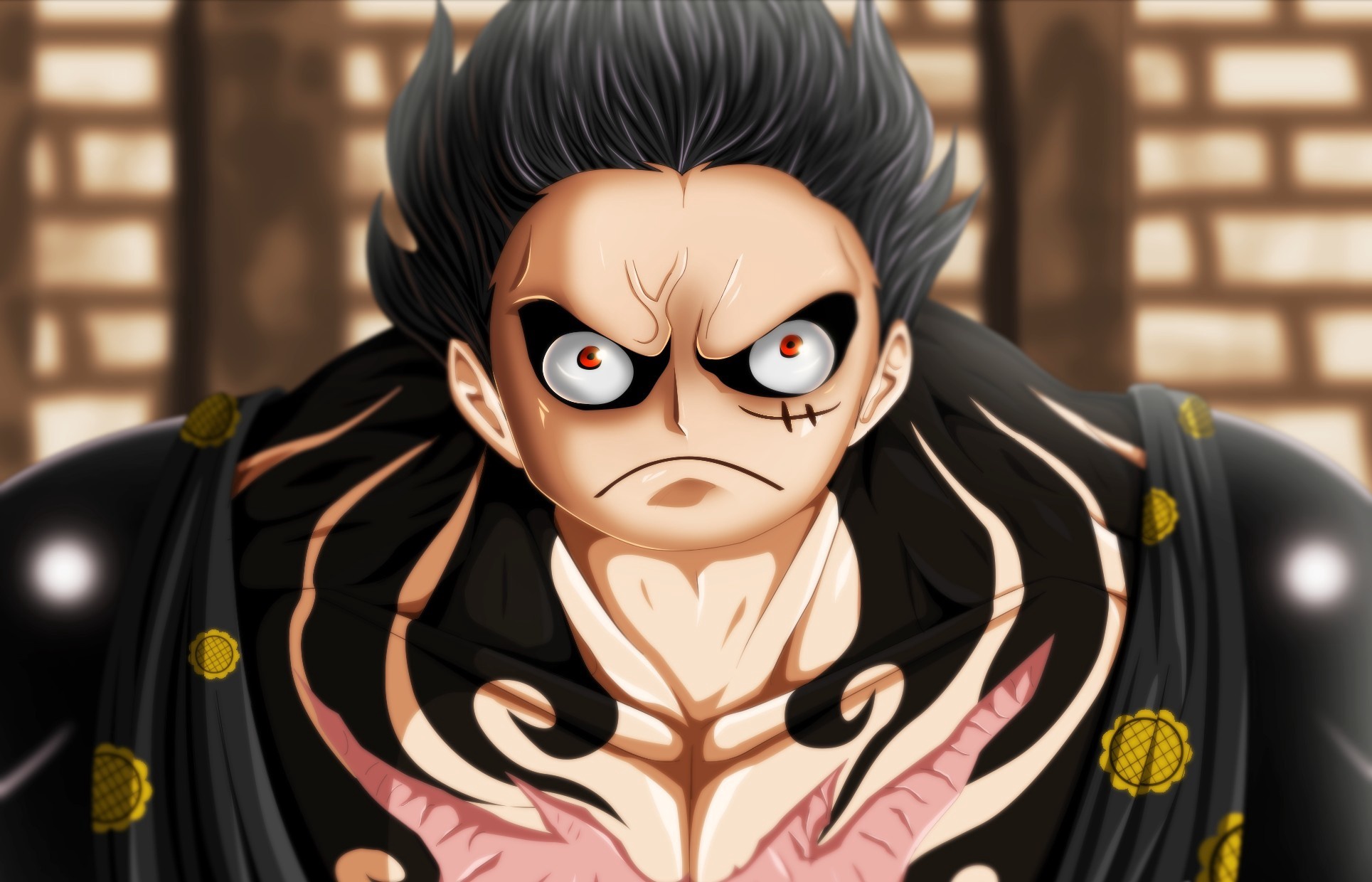 one piece luffy gear fourth