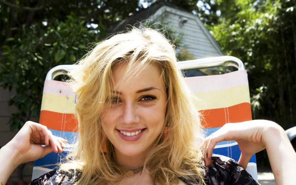 Celebrity Amber Heard HD Desktop Wallpaper | Background Image