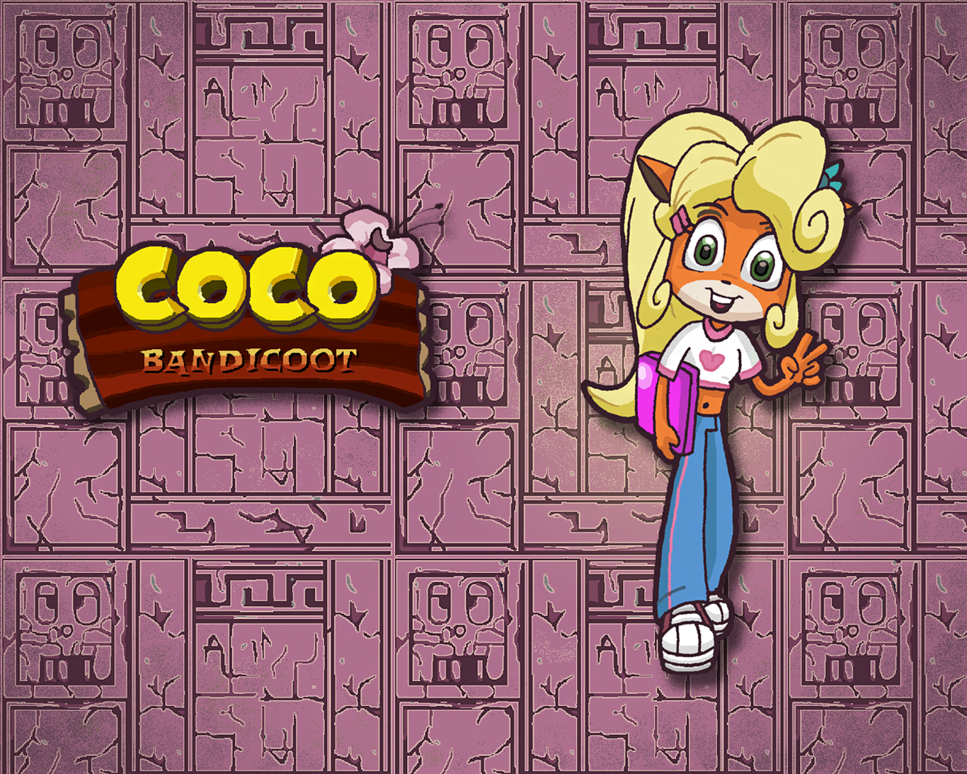 Coco Bandicoot by E-122-Psi