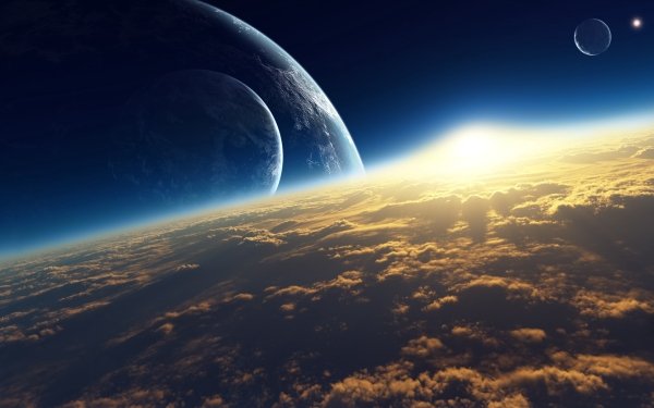 Sci Fi Space Planet HD Wallpaper | Background Image