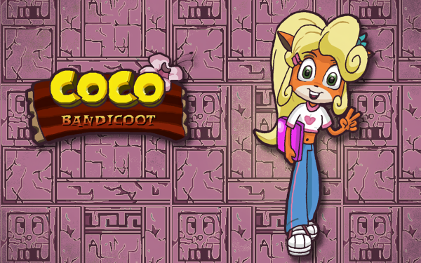 Video Game Crash Bandicoot Coco Bandicoot HD Wallpaper | Background Image