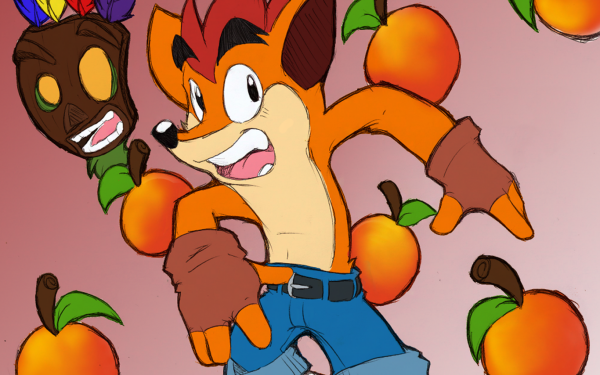 Video Game Crash Bandicoot Aku Aku HD Wallpaper | Background Image