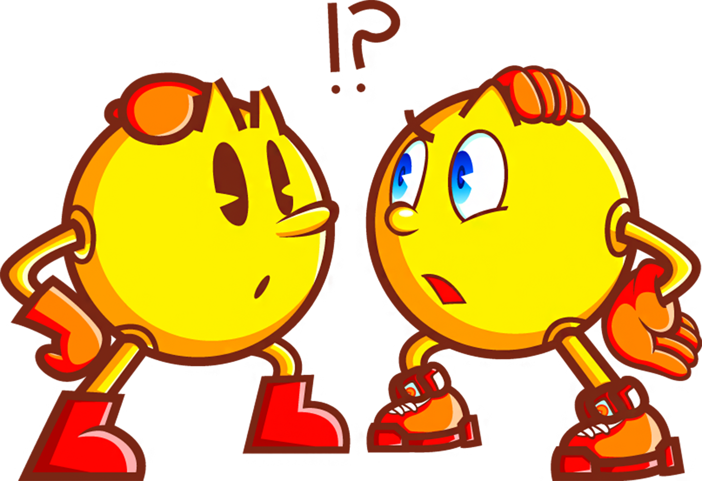 Pac-Man and... Pac-Man!? by JamesmanTheRegenold