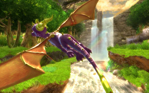 dragon Spyro (Character) video game The Legend of Spyro: Dawn of the Dragon HD Desktop Wallpaper | Background Image